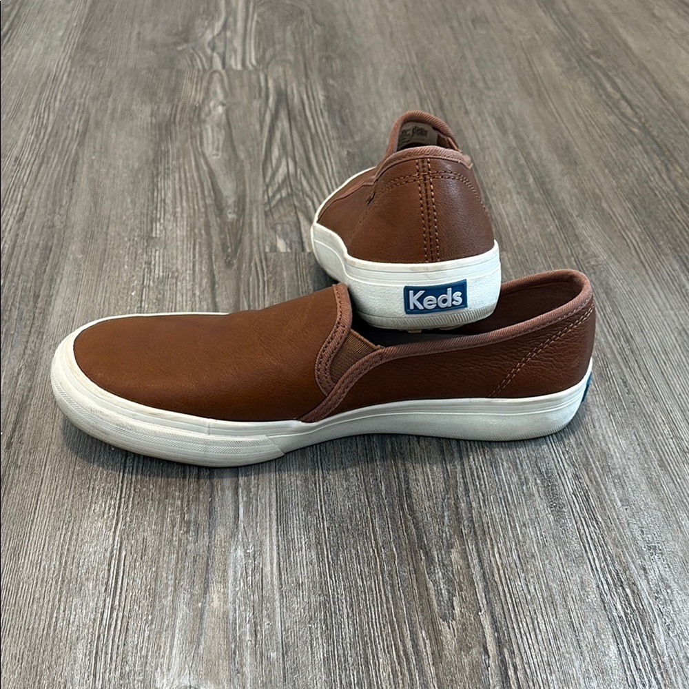 Keds Brown Casual Sneakers with Slip-On Style